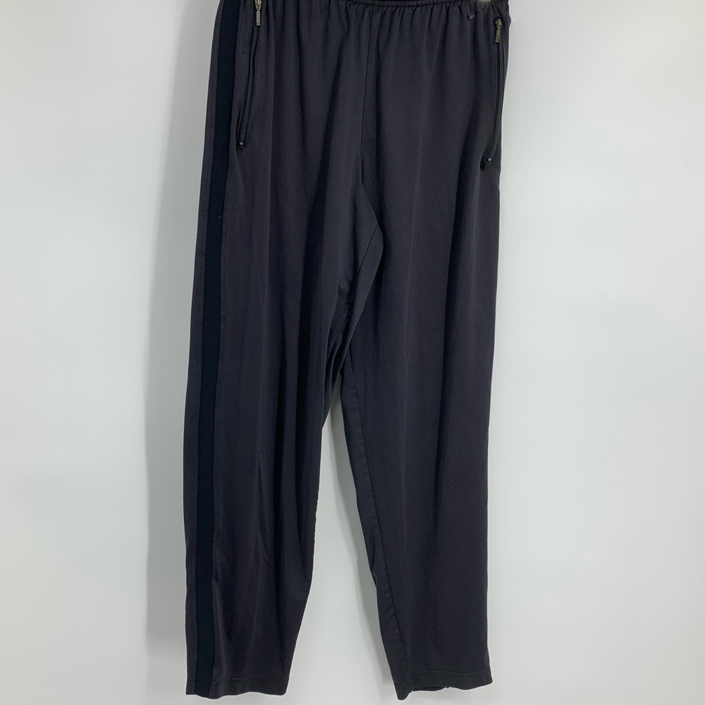 Nike Women’s Athletic pants black ankle zip small